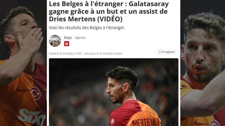 Mertens'in görüntüsünü paylaştılar: Sanki arkasında gözü varmış gibi!