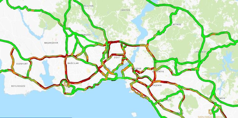 İstanbul'da bayram trafiği başladı! İşte son durum...