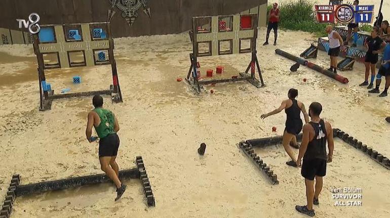 Survivor All Star'da takım değişikliği! Dokunulmazlık oyunu nefes kesti