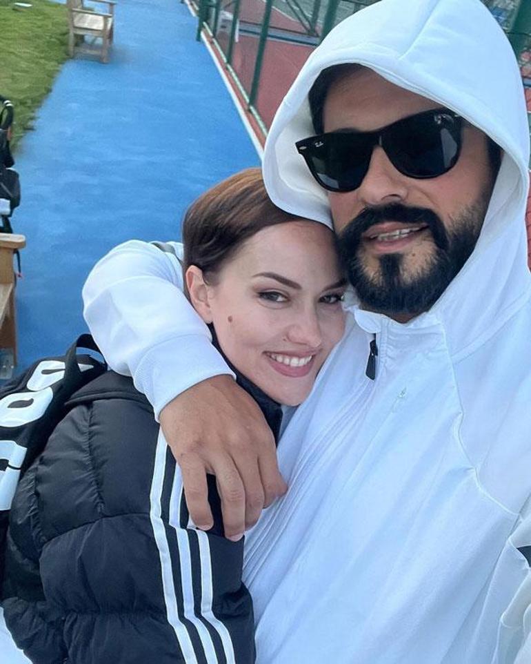 Fahriye Evcen ile Burak Özçivit'ten aşk pozu