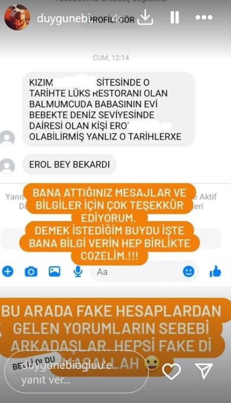 Duygu Nebioğlu'na gelen beklenmedik telefon kafa karıştırdı! 'Karşımdaki ses öyle şeyler anlattı ki'