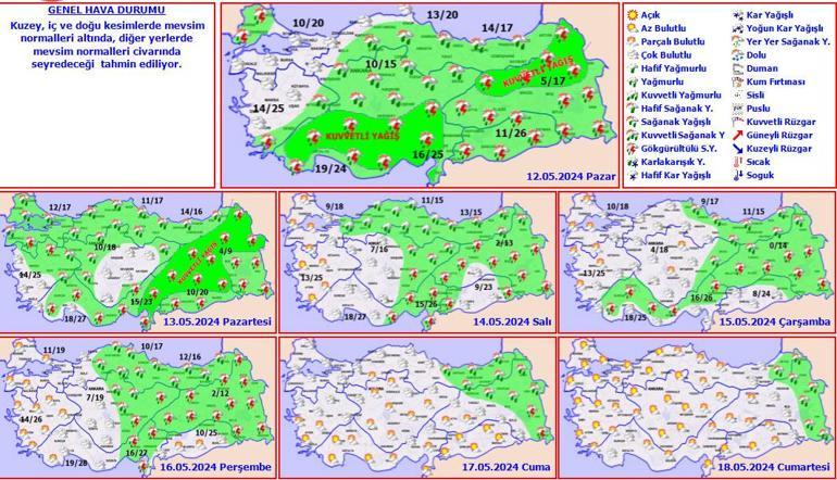 Son dakika… Meteoroloji 19 kent için saat verip uyardı!  ! İstanbul, Ankara, Antalya…