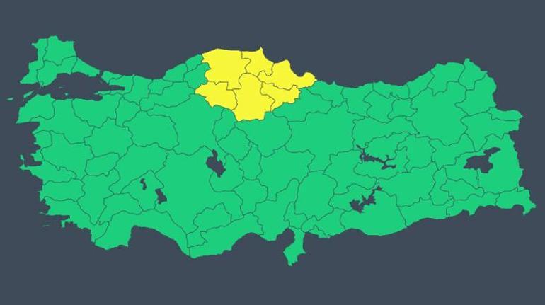 Meteoroloji uyardı! Bu kentlerde yaşayanlar dikkat! Yeni hava durumu haritası yayımlandı