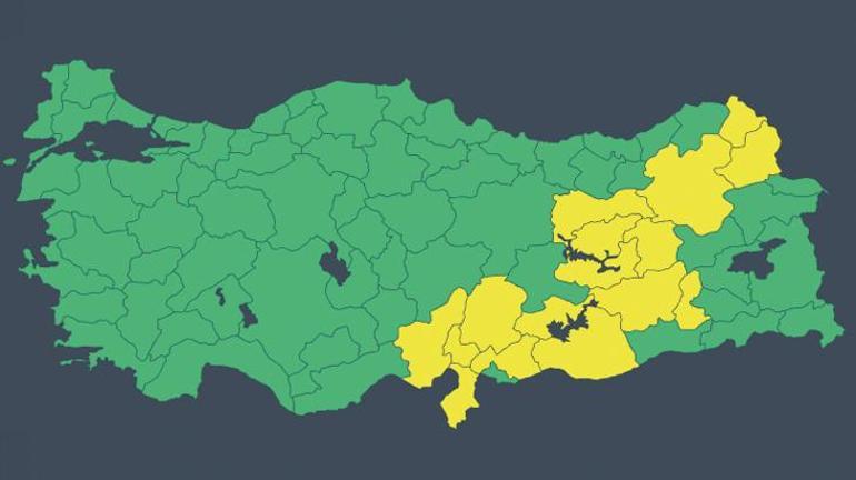 Meteoroloji tek tek saydı: 16 ile uyarı! 'Kuvvetli geliyor'