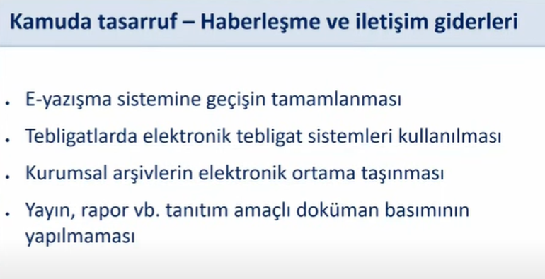 Son dakika: Kamuda tasarruf paketinin ayrıntıları belli oldu