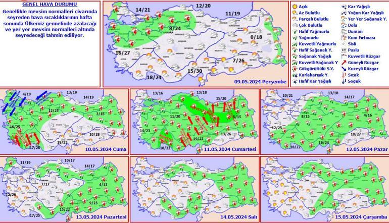 Son dakika... Meteoroloji uyardı! Hafta sonuna plan yapanlar dikkat: Cuma günü gelecek