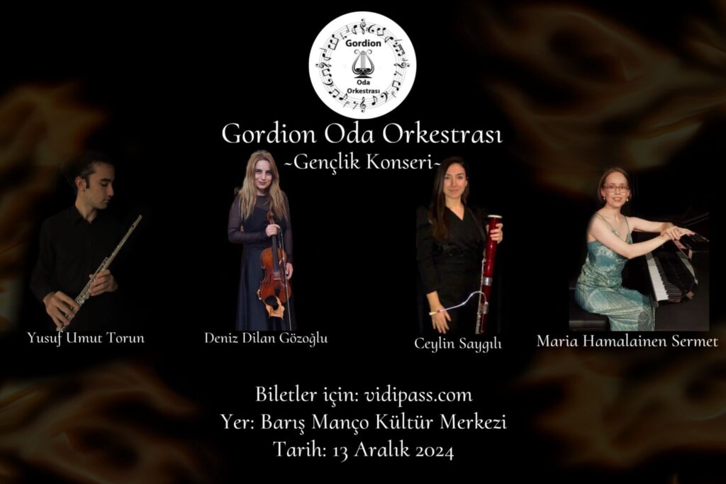 Genç Yeteneklerden Oluşan Gordion Oda Orkestrası Kadıköy’de!